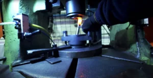 Hot forging
